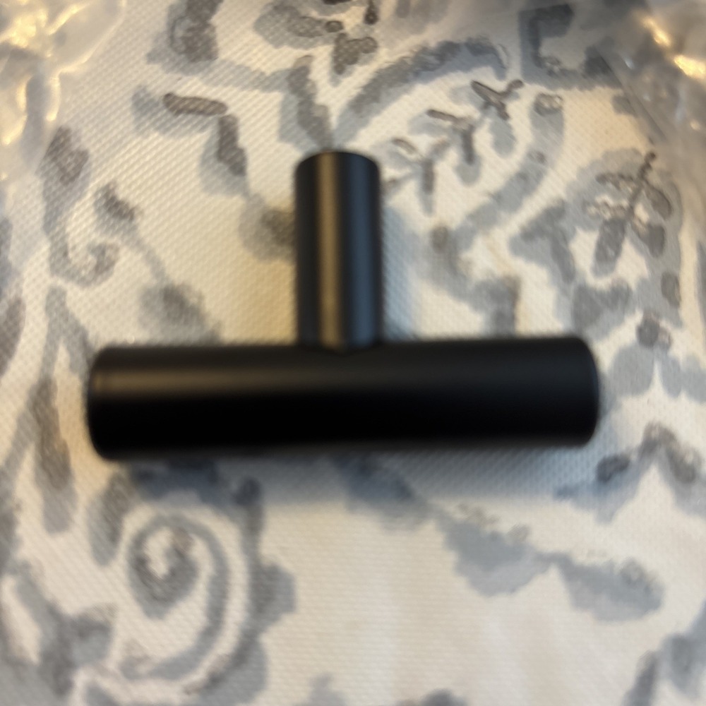(20) 2" black kitchen cabinet / drawer pulls BLACK